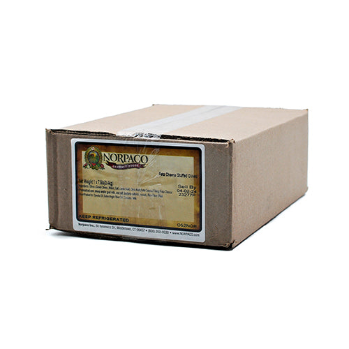 Wholesale Norpaco Feta Stuffed Olives 7.5lb- Bulk