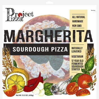 Wholesale Project Pizza Sourdough Margherita Pizza- Bulk