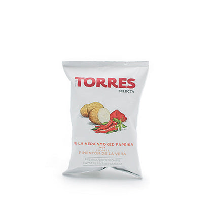 Wholesale Torres Torres De La Vera Hot Smoked Paprika Potato Chips- Bulk