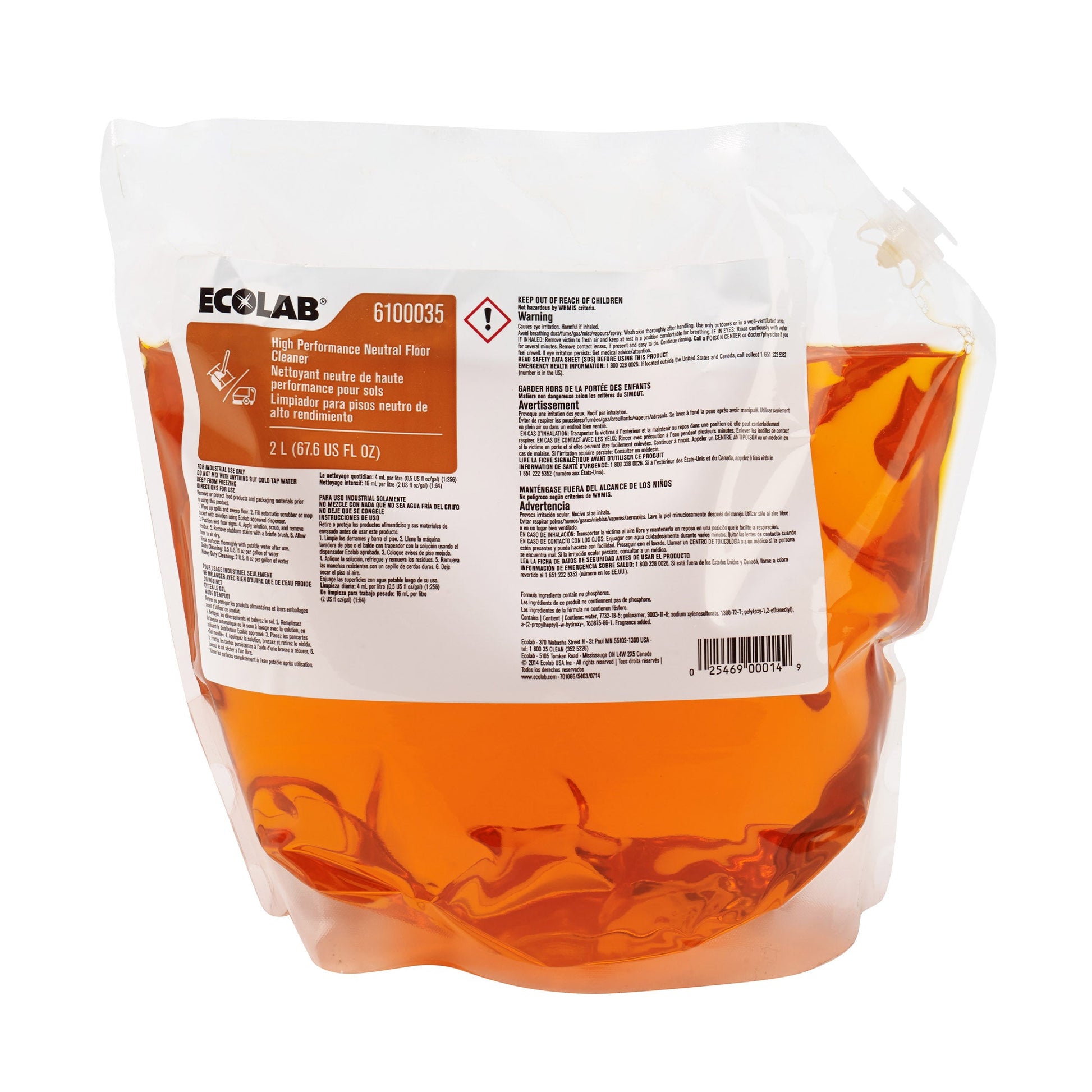 Wholesale Ecolab Oasis Pro 2lt- Bulk