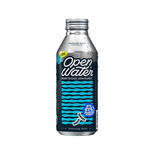 Wholesale Open Water Sparkling Aluminum Bottled Water 16oz- Bulk