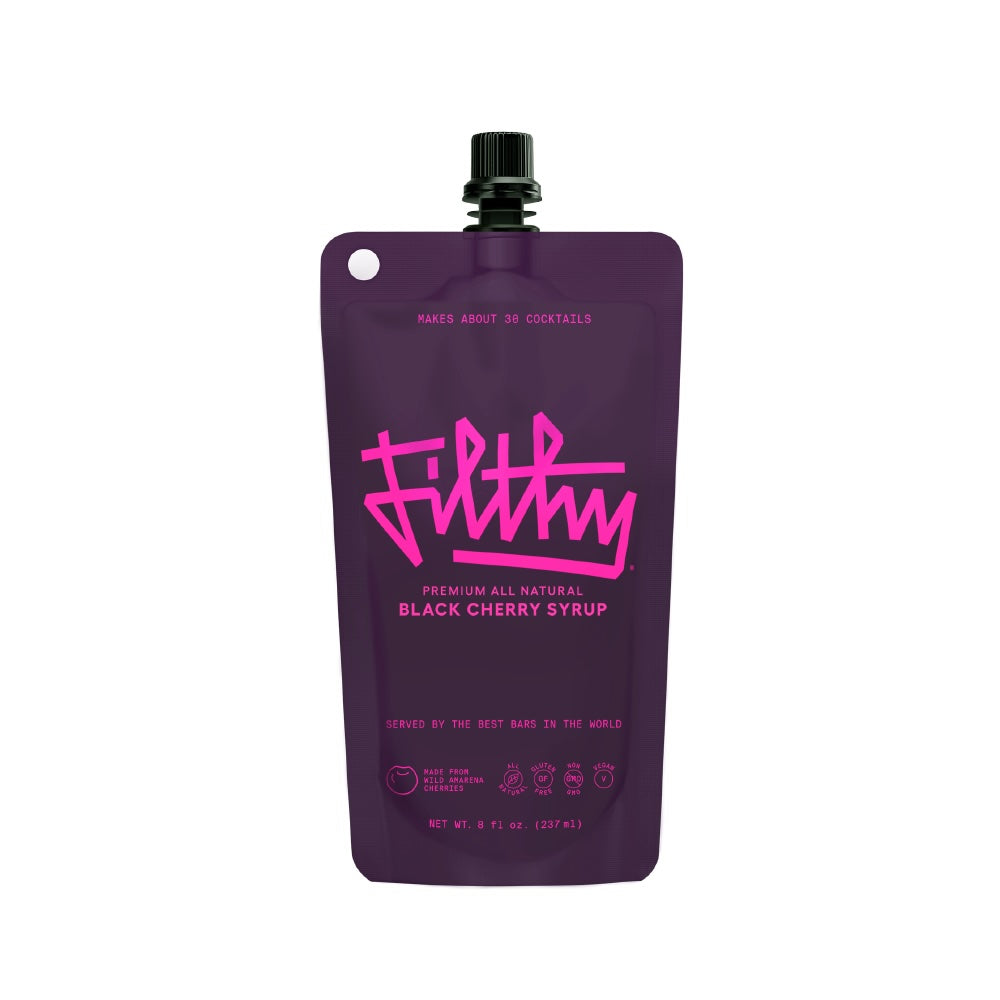 Wholesale Filthy Black Cherry Syrup 8oz- Bulk