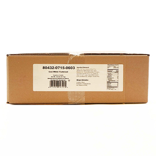 Wholesale Damascus Bakeries Par-Baked Pizza Crust (7"x 15")- Bulk