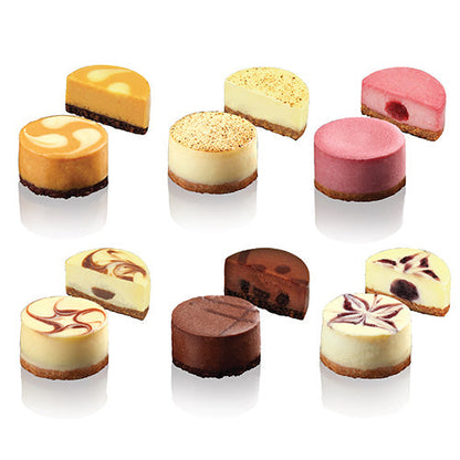 Wholesale La Rose Noire Assorted Petite Cheesecakes- Bulk