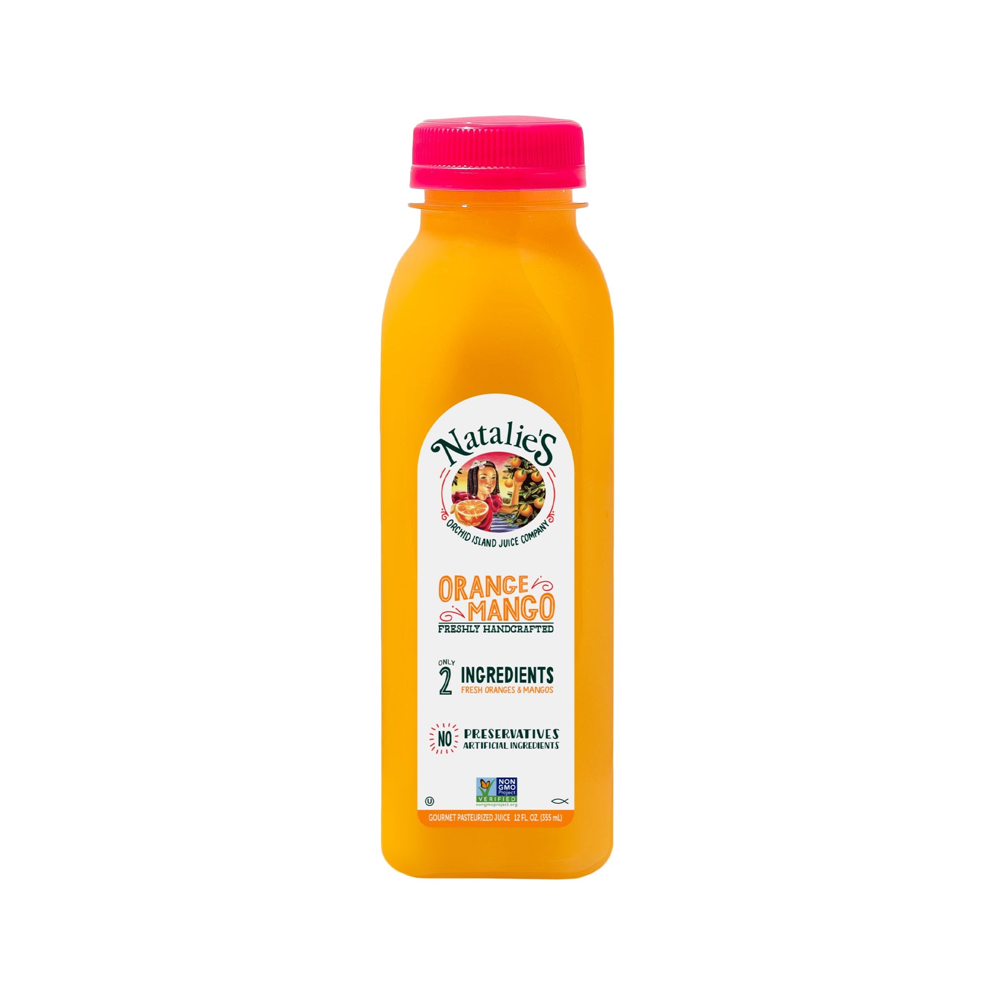 Wholesale Natalie's Orchid Island Juice Orange Mango 12oz- Bulk