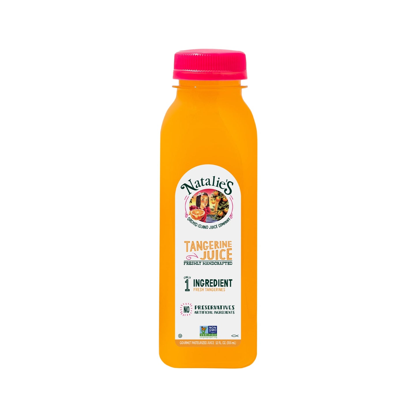 Wholesale Natalie's Orchid Island Juice Tangerine 12oz- Bulk