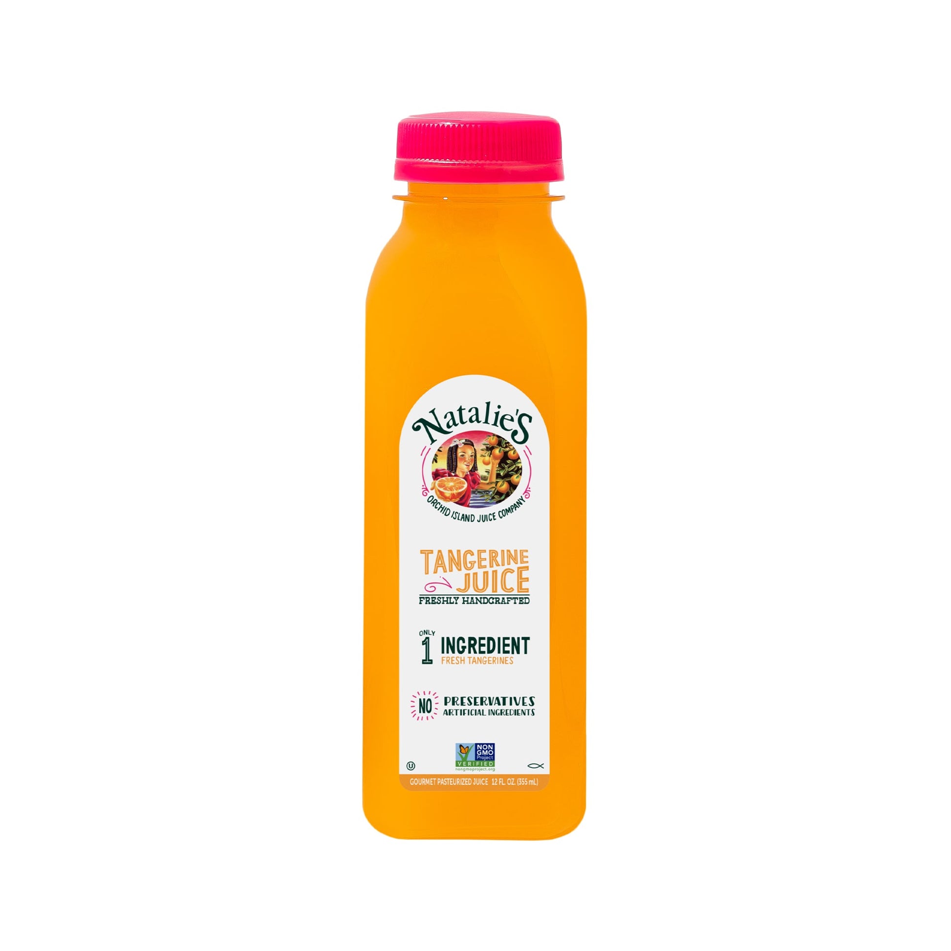 Wholesale Natalie's Orchid Island Juice Tangerine 12oz- Bulk