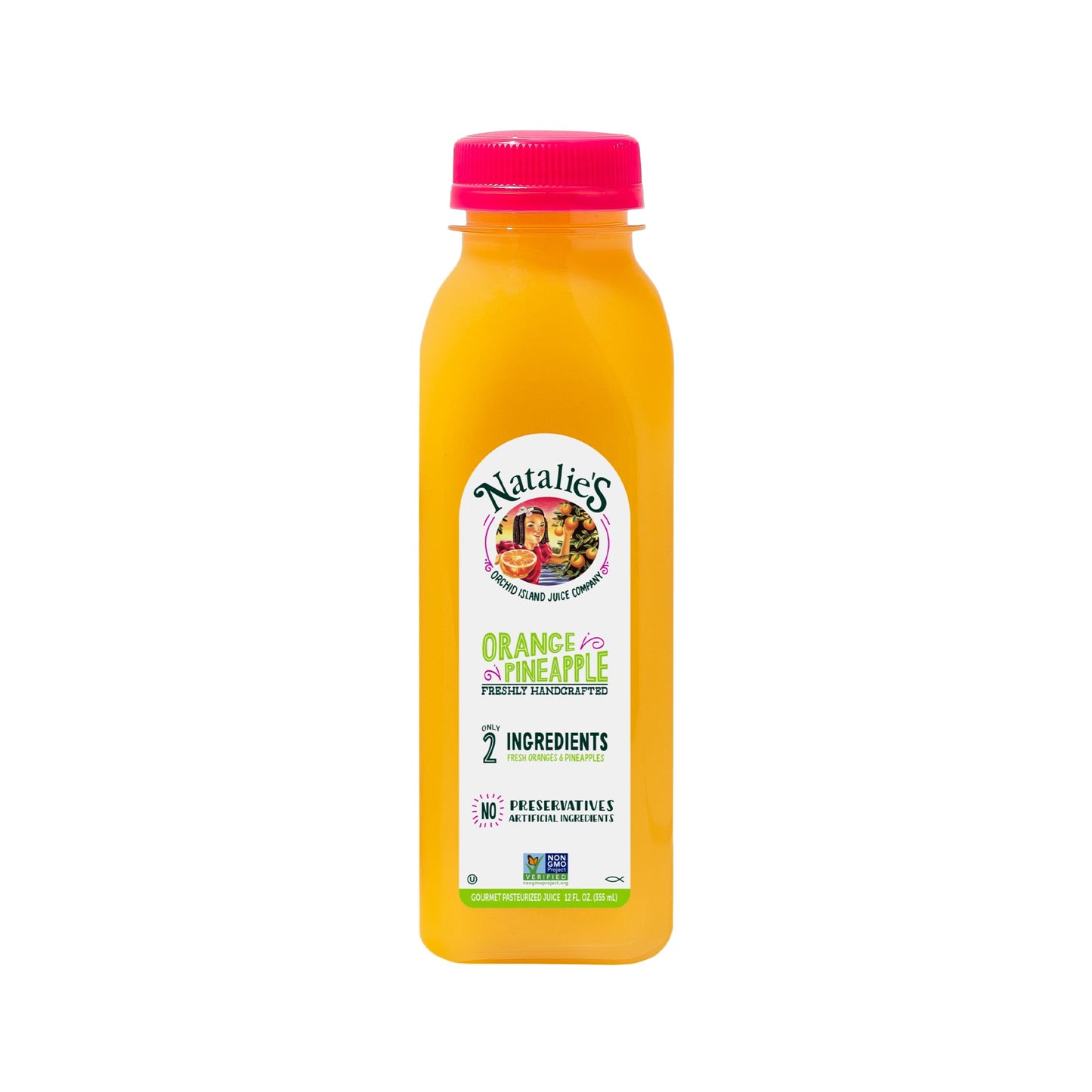 Wholesale Natalie's Orchid Island Juice Pineapple Orange 12oz- Bulk