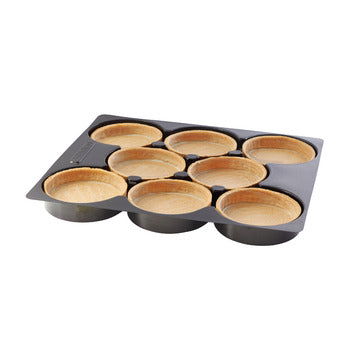 Wholesale La Rose Noire Extra Large Vanilla Tart Shell with Coating 3.94"- Bulk