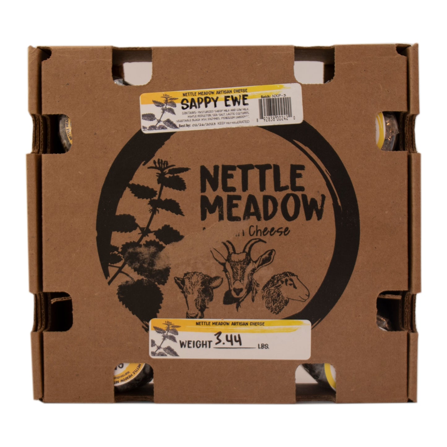 Wholesale Nettle Meadow Sappy Ewe Cheese 6oz- Bulk