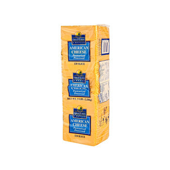 Wholesale Great Lakes Cheese American Cheese 120ct Sliced 5lb- Bulk