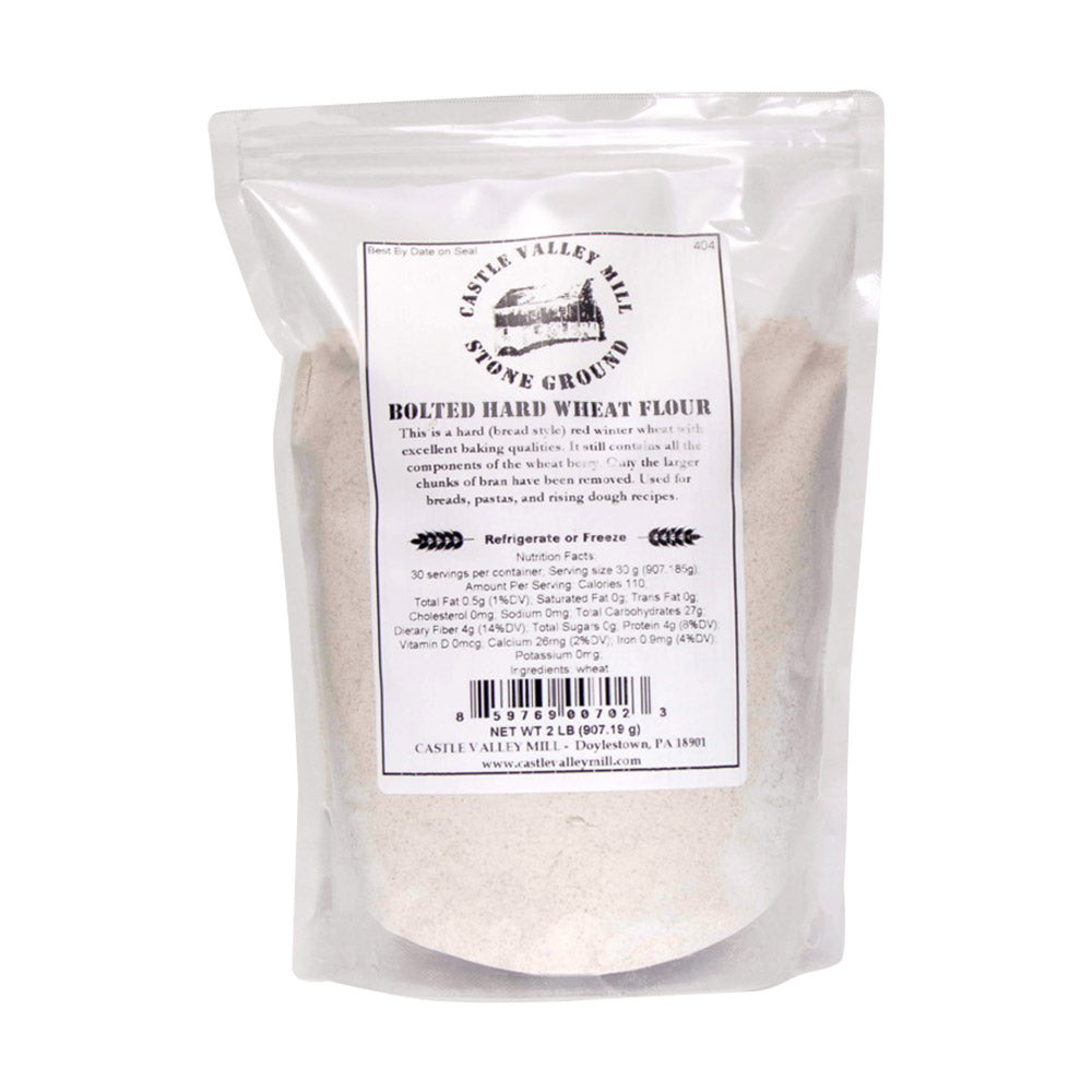 Wholesale Castle Valley Mill Hard Wheat Flour Bolted 10lb- Bulk