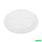 Wholesale Restaurantware Foil Lux Round Clear Plastic Dome Lid - Fits 9" Take Out Pan- Bulk