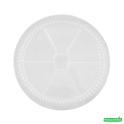 Wholesale Restaurantware Foil Lux Round Clear Plastic Dome Lid - Fits 9" Take Out Pan- Bulk