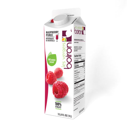 Wholesale Boiron Shelf Stable Raspberry Puree 1kg- Bulk