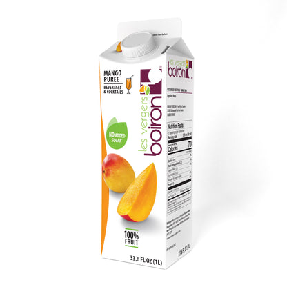 Wholesale Boiron Shelf Stable Mango Puree 1kg- Bulk