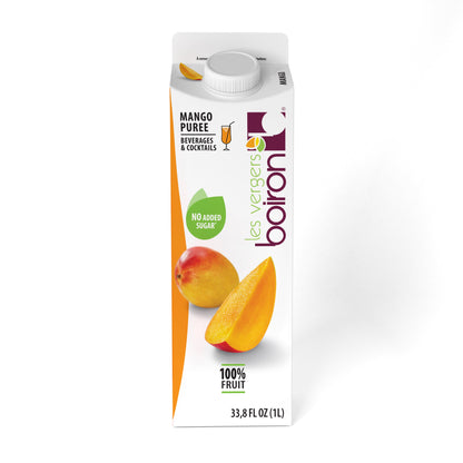Wholesale Boiron Shelf Stable Mango Puree 1kg- Bulk