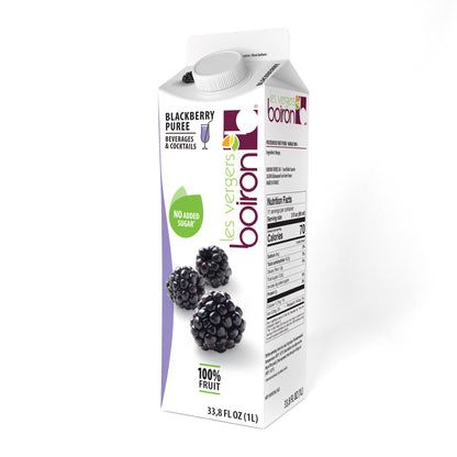 Wholesale Boiron Shelf Stable Blackberry Puree 1kg- Bulk