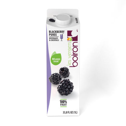Wholesale Boiron Shelf Stable Blackberry Puree 1kg- Bulk