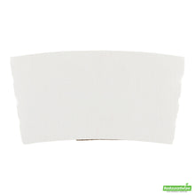 Wholesale Restaurantware Restpresso White Paper Coffee Cup Sleeve - Fits 12 / 16 / 20 Oz Cups- Bulk
