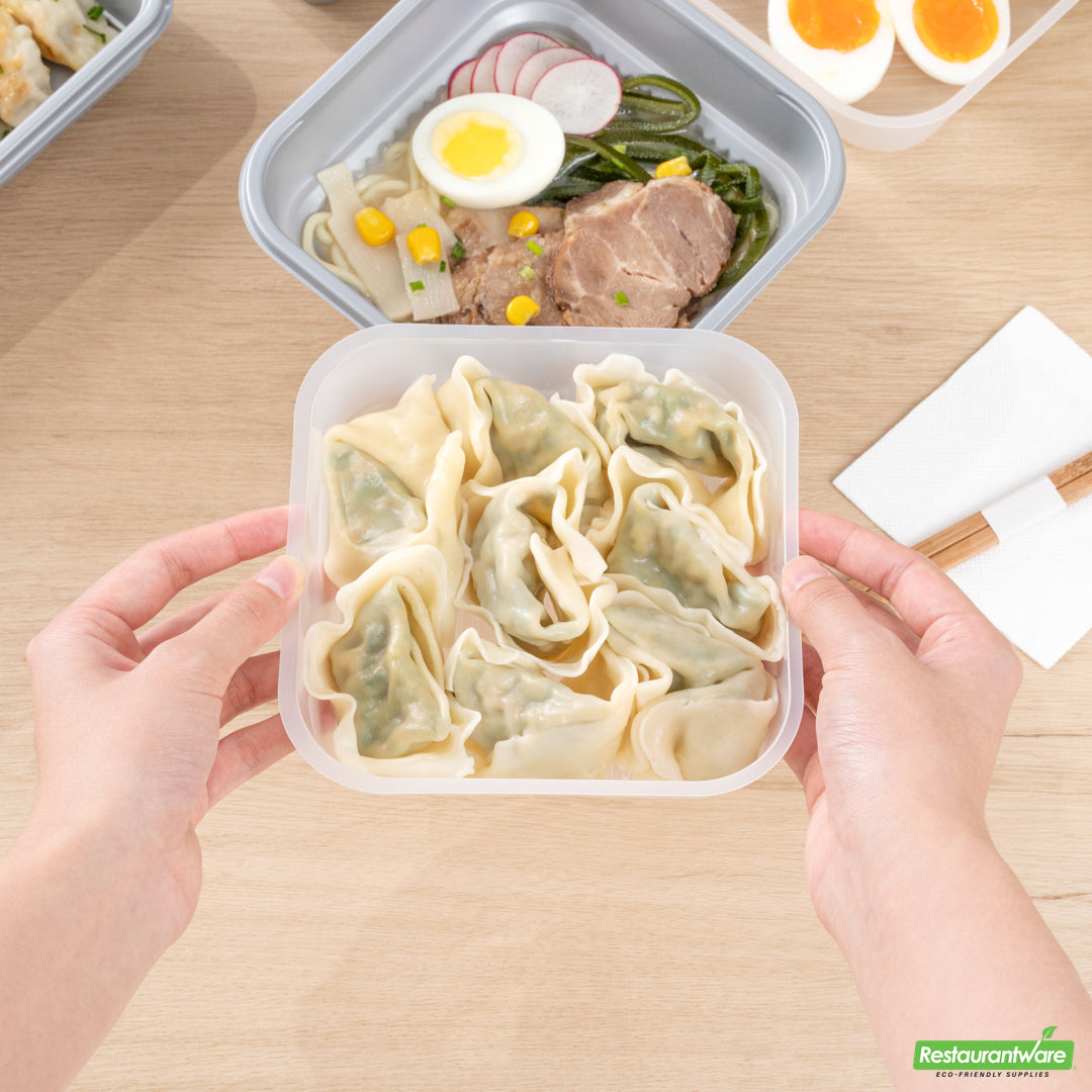Wholesale Restaurantware Futura 14 oz Clear Plastic Insert Tray - Fits 34 oz Bowl, Microwavable- Bulk