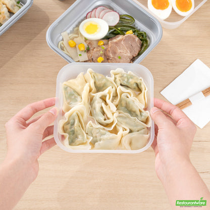 Wholesale Restaurantware Futura 14 oz Clear Plastic Insert Tray - Fits 34 oz Bowl, Microwavable- Bulk