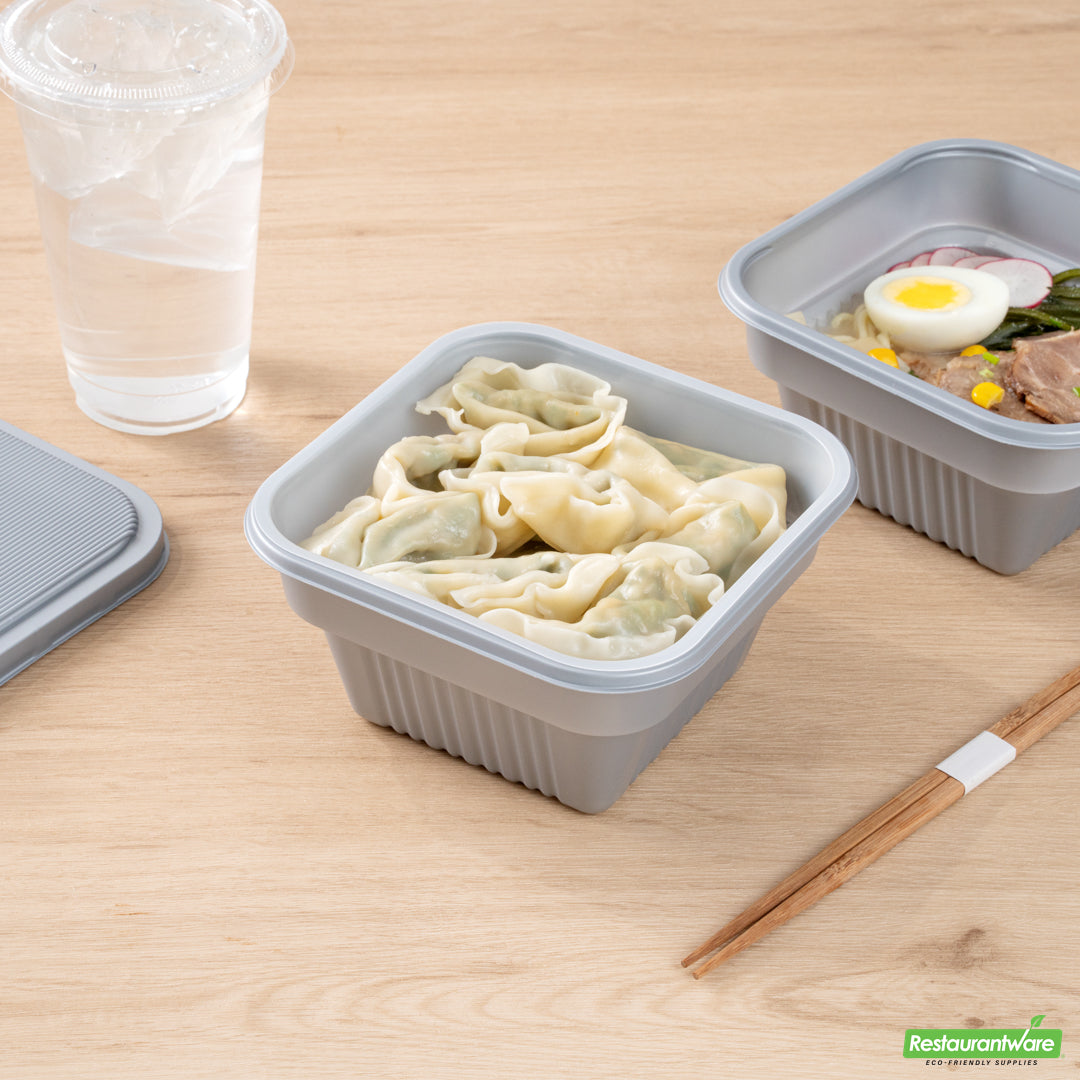 Wholesale Restaurantware Futura 14 oz Clear Plastic Insert Tray - Fits 34 oz Bowl, Microwavable- Bulk
