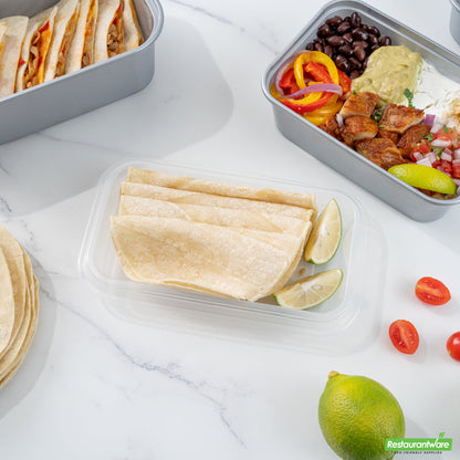Wholesale Restaurantware Futura 15 oz Clear Plastic Heavy Duty Insert Tray - Fits 24, 34 and 44 oz Containers, Microwavable- Bulk