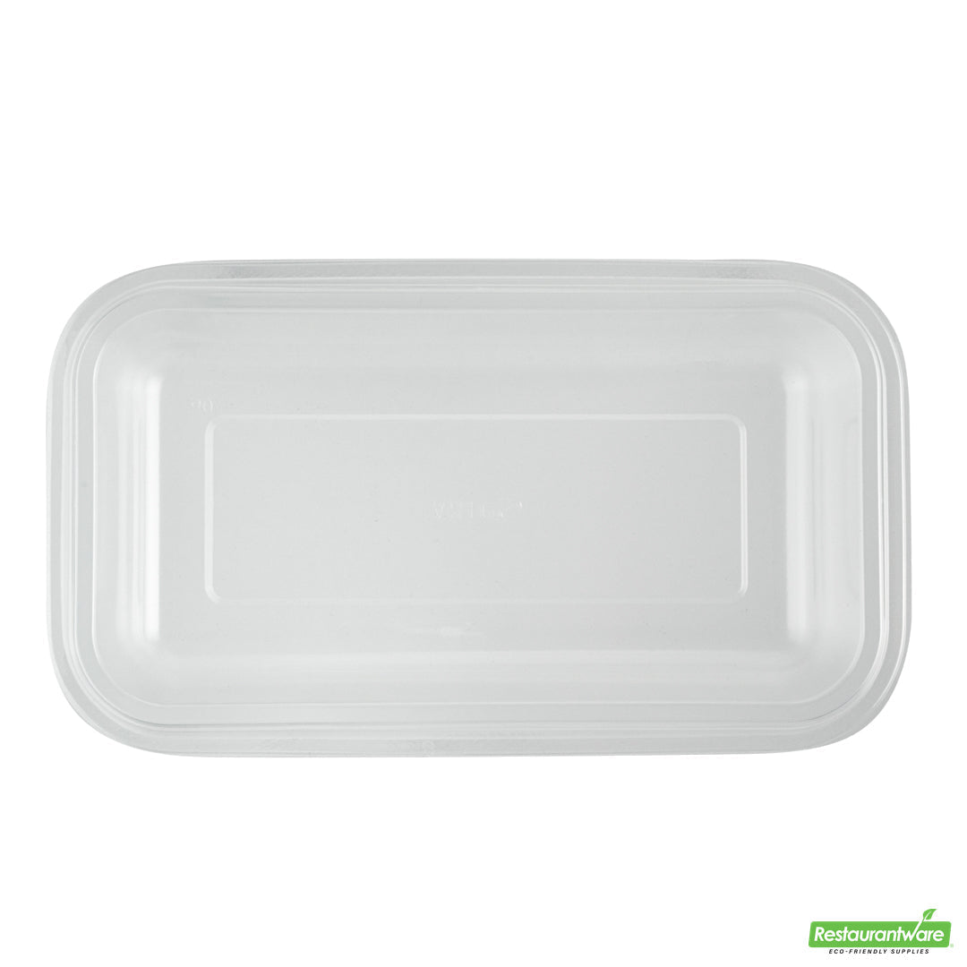 Wholesale Restaurantware Futura 15 oz Clear Plastic Heavy Duty Insert Tray - Fits 24, 34 and 44 oz Containers, Microwavable- Bulk