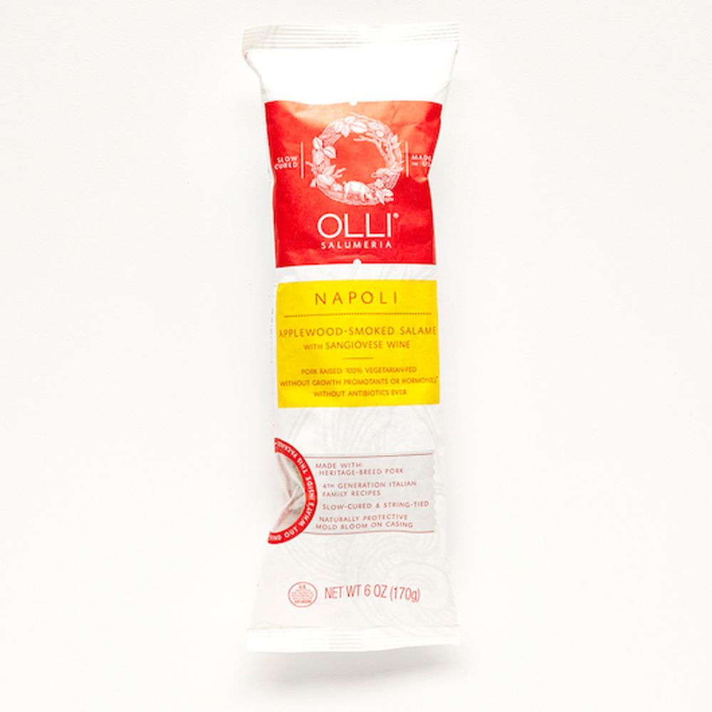 Wholesale Olli Napoli Abf Salami Chub 6 Oz- Bulk