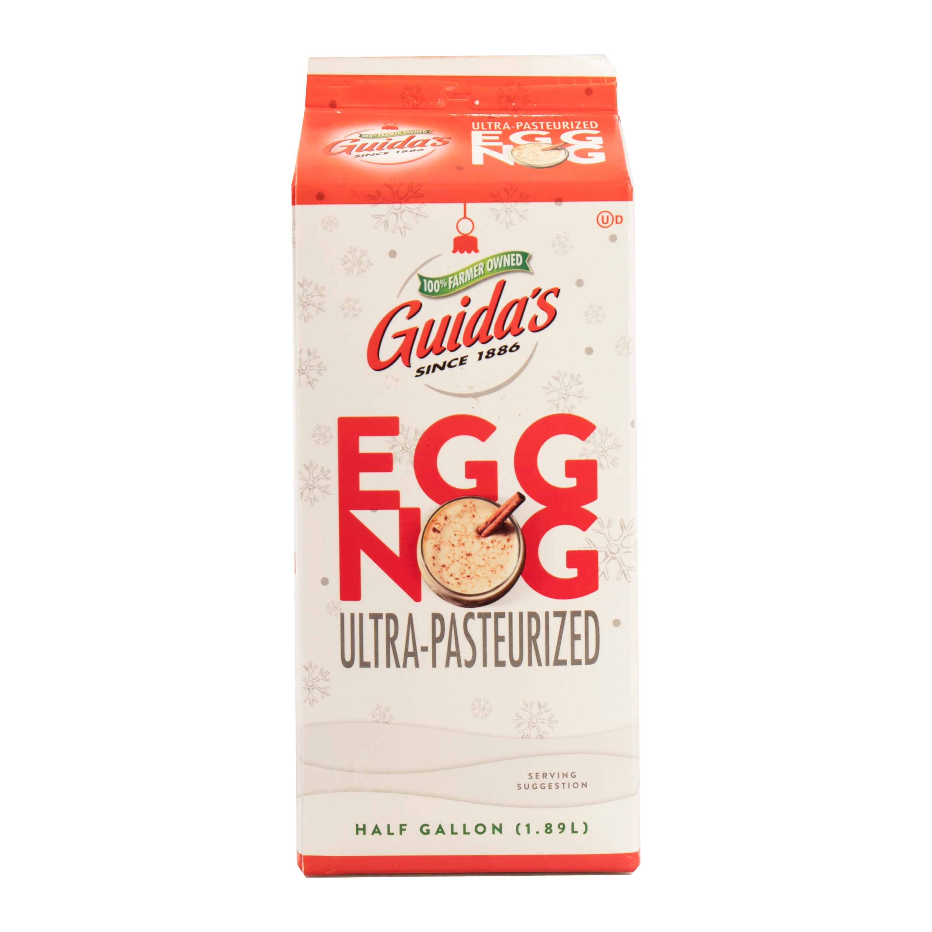Wholesale Guida's Egg Nog 64oz- Bulk