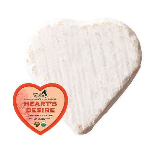 Wholesale Cowgirl Creamery Heart's Desire Organic Cheese 8oz- Bulk