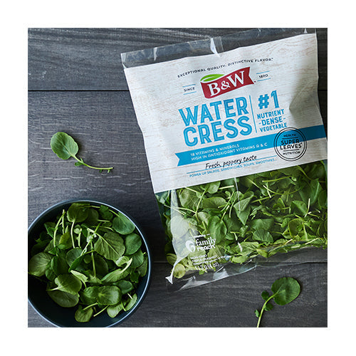 Wholesale B & W Baby Watercress 1.5lb- Bulk