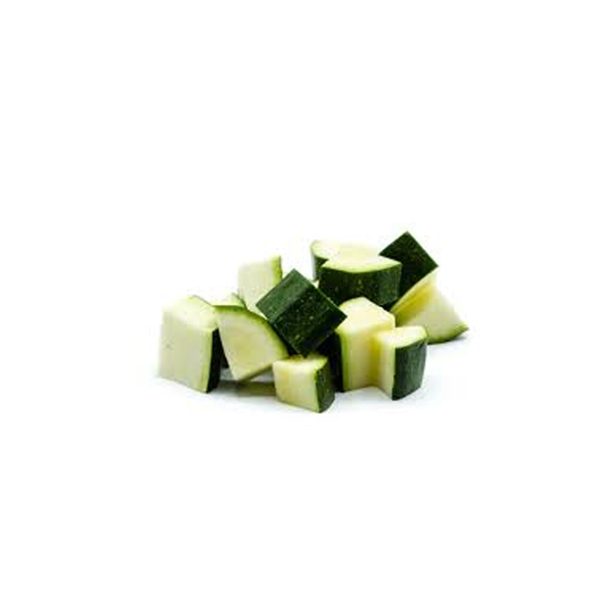 Wholesale Dix Farms Fresh Squash 1/2" Diced Zucchini 5lb- Bulk