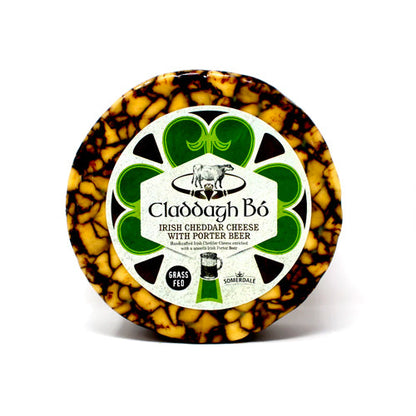 Wholesale Claddagh Bo Irish Cheddar Cheese with Porter Beer 5.3lb- Bulk