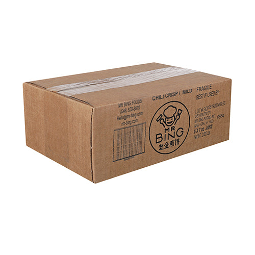 Wholesale Mr Bing Spicy Chili Crisp 7oz- Bulk
