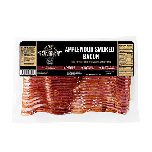 Wholesale North Country Smokehouse Applewood Smoked Bacon 16oz- Bulk