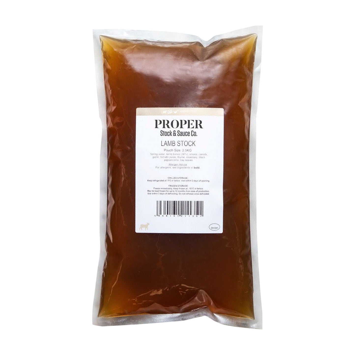 Wholesale Proper Stock & Sauce Co. Lamb Stock- Bulk