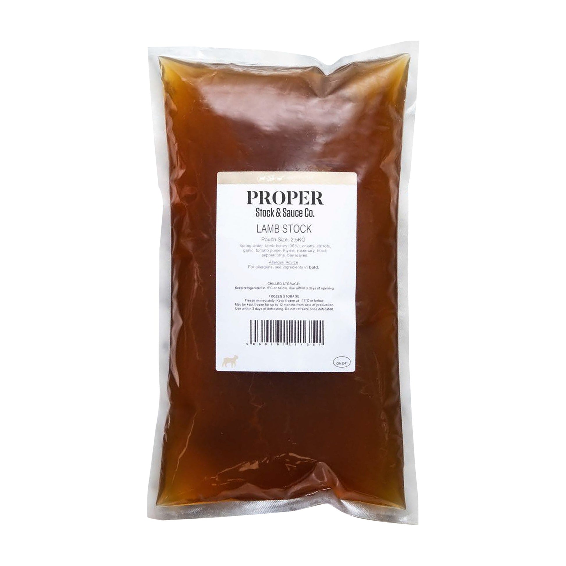 Wholesale Proper Stock & Sauce Co. Lamb Stock- Bulk