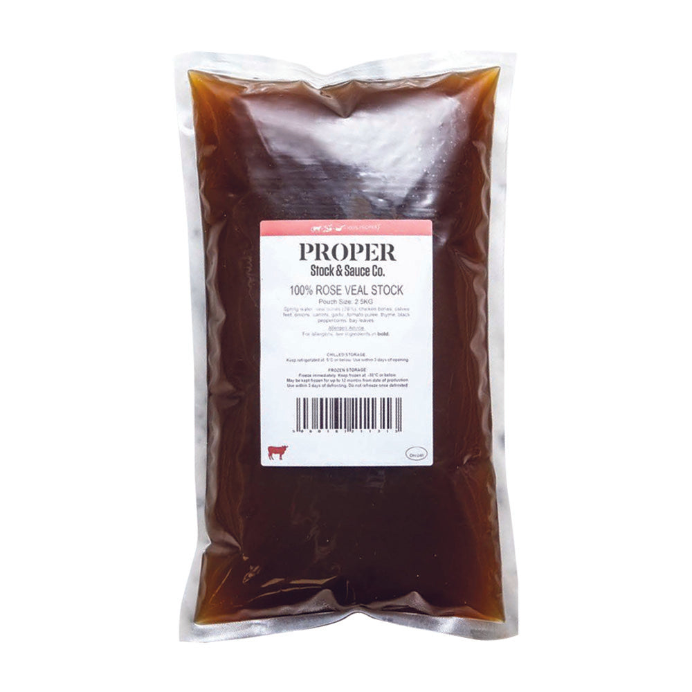 Wholesale Proper Stock & Sauce Co. Veal Stock- Bulk