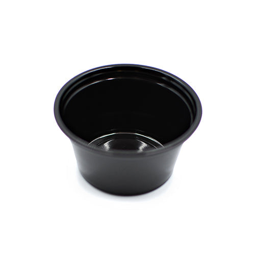 Wholesale Prime Source Portion Cup 2 Oz Black- Bulk