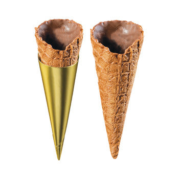 Wholesale La Rose Noire Mini Chocolate Cone, Coated- Bulk