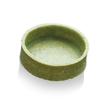 Wholesale La Rose Noire Medium Round Green Tea Coated Tart Shell 2.17"- Bulk