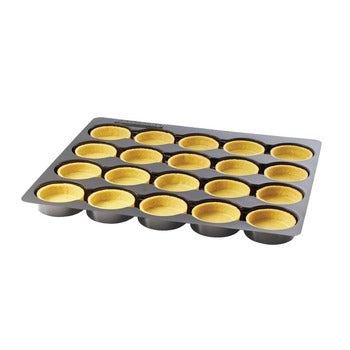 Wholesale La Rose Noire Hand Made Tart Shell - Lemon - Coated Medium Round- Bulk