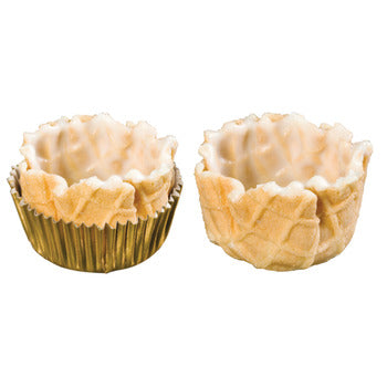 Wholesale La Rose Noire Vanilla Waffle Basket with Coating 1.57"- Bulk