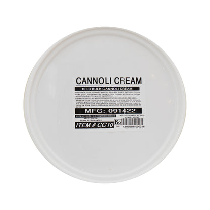 Wholesale Brooklyn Cannoli Cannoli Cream Tub 10lb- Bulk