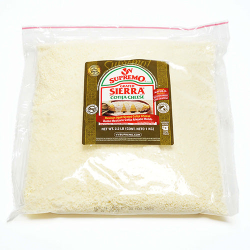Wholesale VV Supremo Ground Cotija Cheese 2.2lb- Bulk