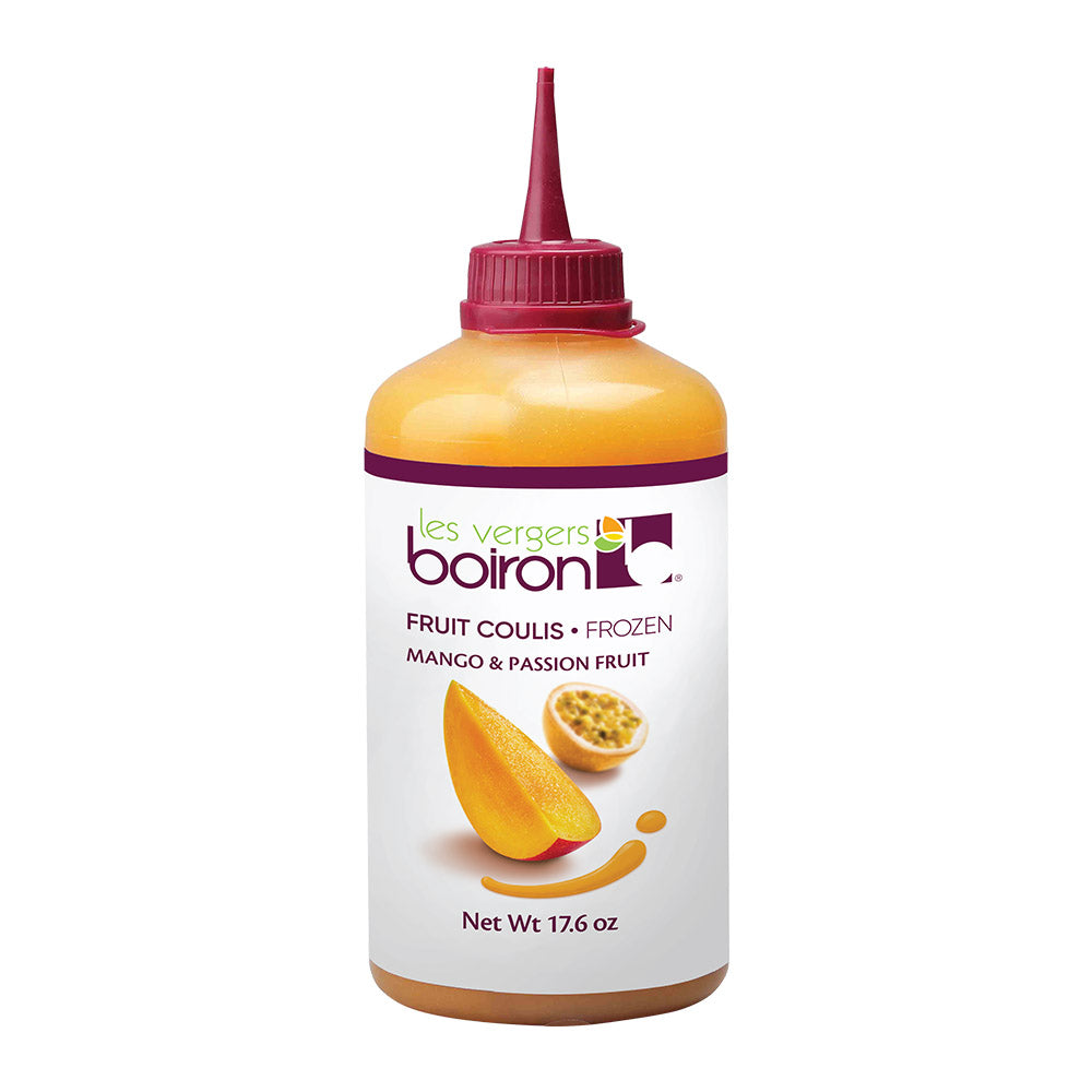 Wholesale Boiron Mango & Passionfruit Coulis 500gr- Bulk