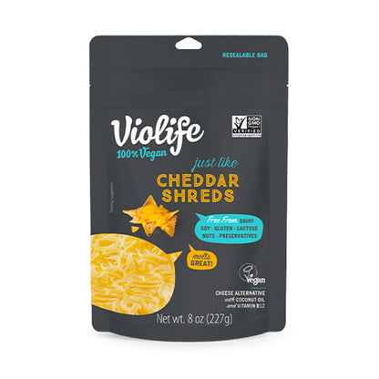 Wholesale Violife Vegan Shredded Cheddar 2lb- Bulk