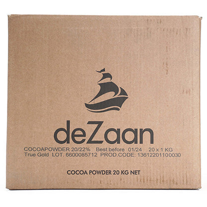 Wholesale Dezaan Dezaan True Gold Natural Cocoa Powder 1kg- Bulk